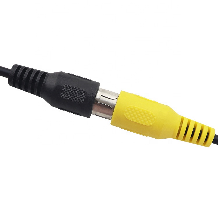Custom RCA Male Plug to Bare Stripped Wire Tinned Ends Cable