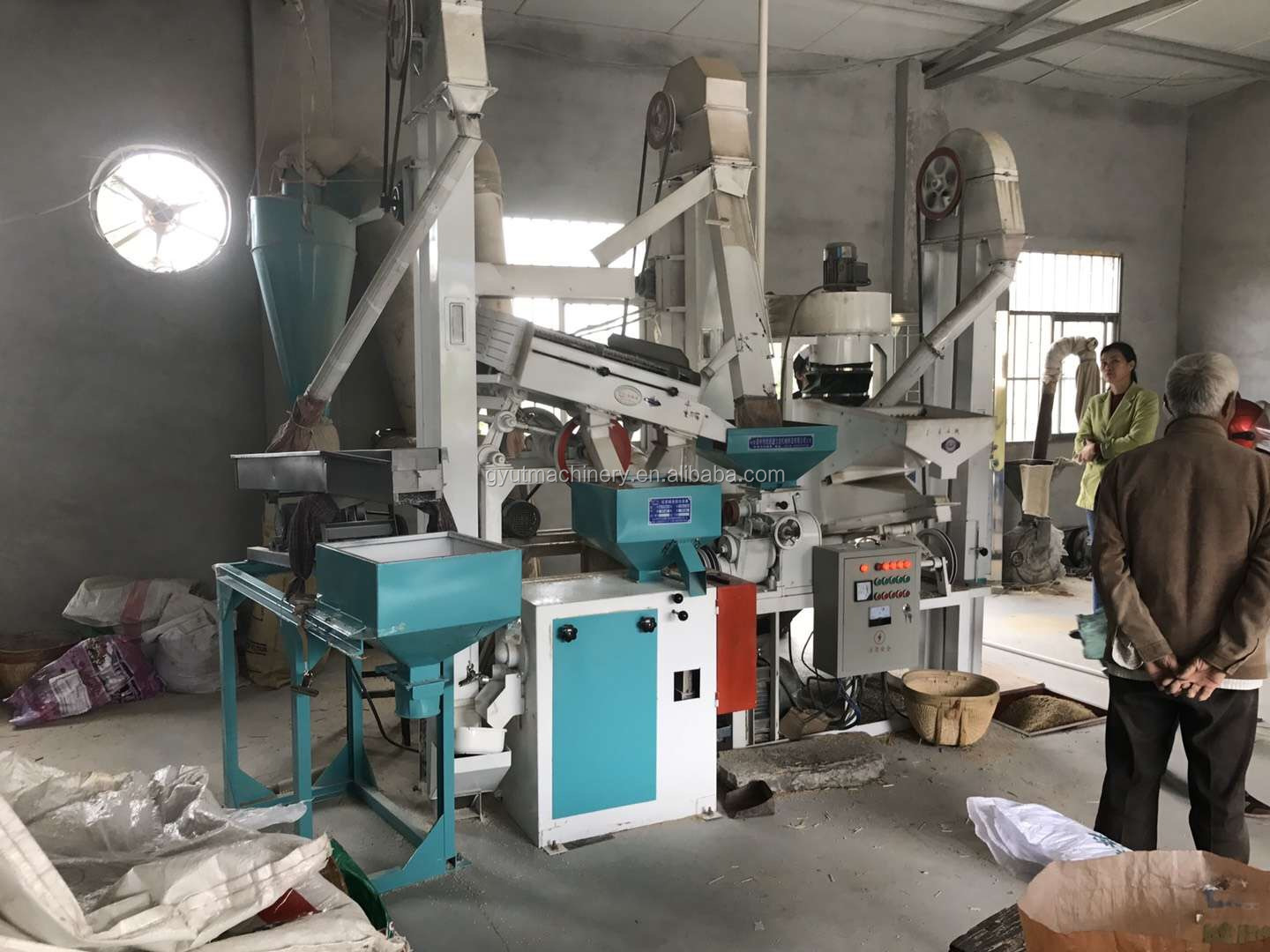 1 Ton Per Hour Millet Mill Machine 1150kg Emery Roller Rice Millet Whitener for Home