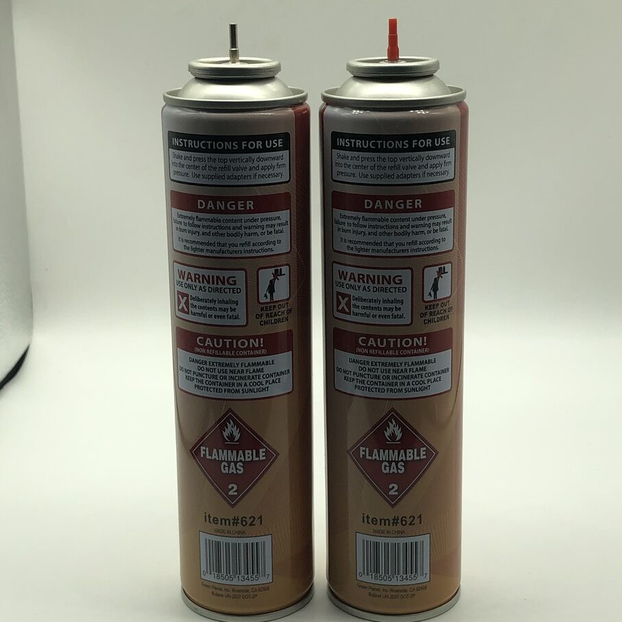 Portable Lighter Gas Refill Connector - Compact Adapter for On-the-Go Refilling - Versatile and Reliable