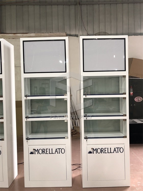 2500mm Glass Jewelry Shop Display EPE Cotton Packaging