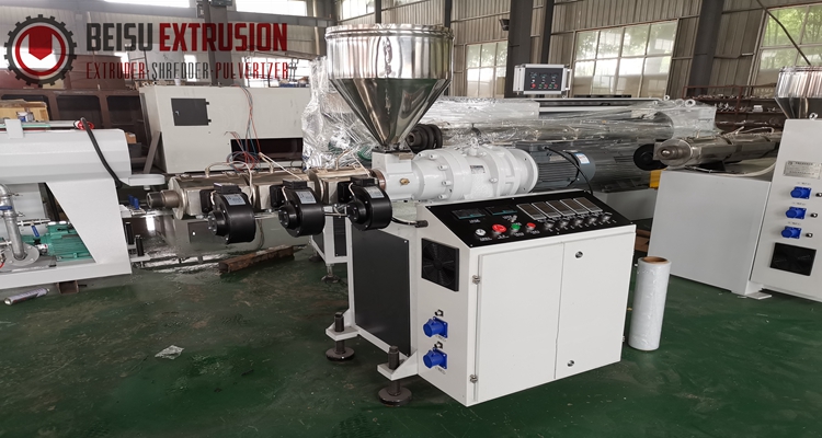 Small Single Screw Lab 2kg/H 120rpm Plastic Extrusion Machine