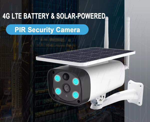 4G Camera Solar Panel Camera Wifi Version 1080P Outdoor Security Wireless
