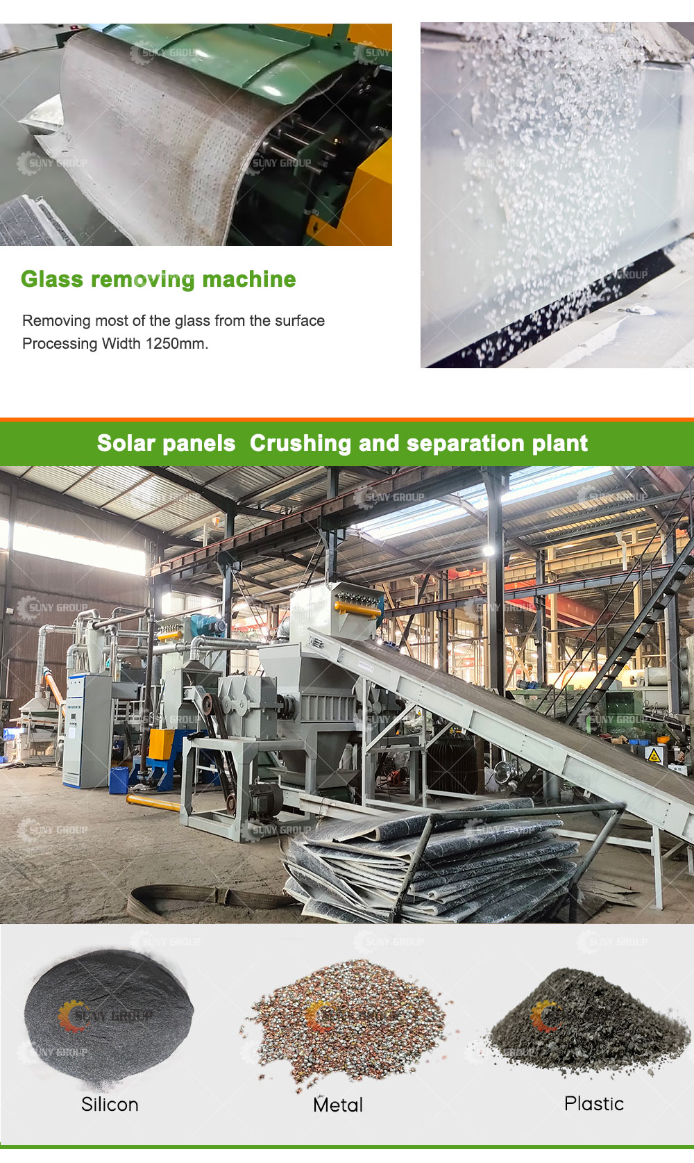 Motor-driven Solar Panel Frame Removing Recycling Machine for Efficiency and Recycling