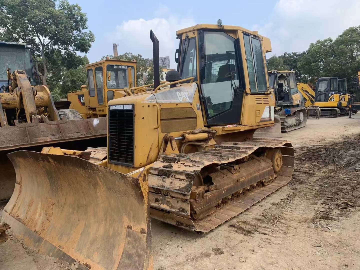 Made in japan Used Caterpillar D5G LGP Hydraulic Bulldozer/CAT D5G For Sale