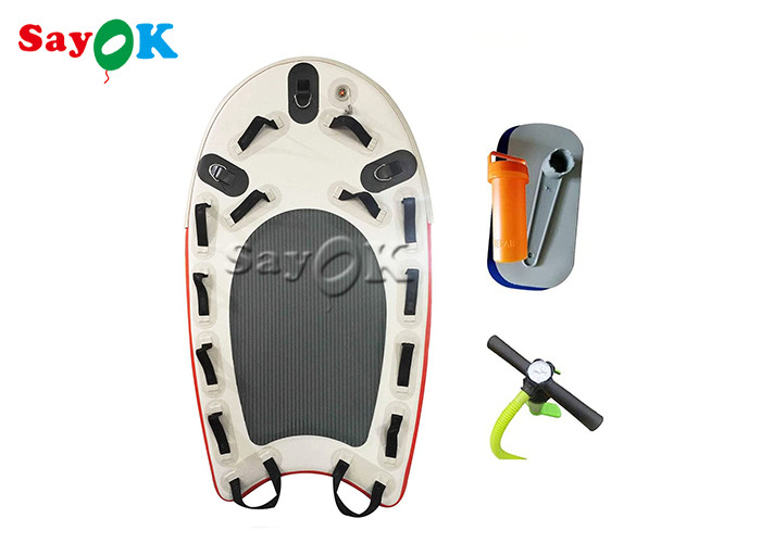  71*41.4*4 Inches Inflatable Rescue Sled Floating Mat Jet Ski Rescue Board Manufactures