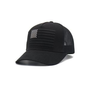 China Pured Color Trucker Hats High Quality 5 Panel Mesh Back OEM Custom Embroidery 3D Sports Cap Trucker Caps on sale