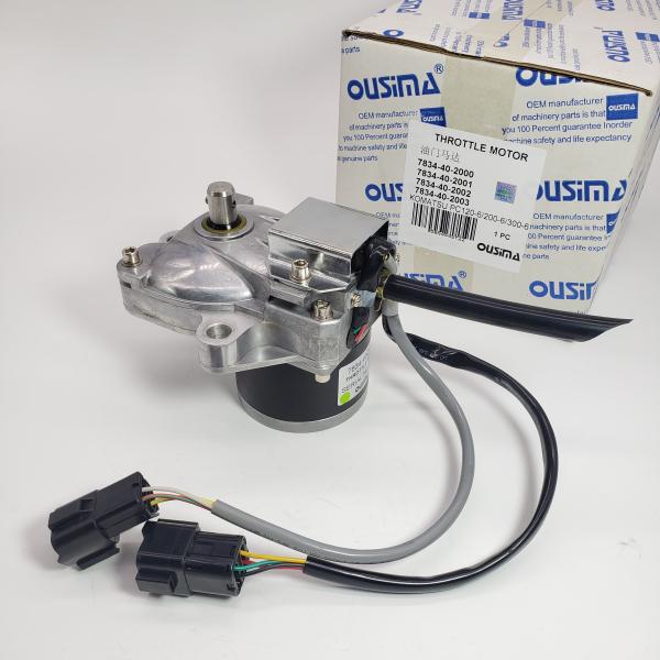 7834-40-2000 Excavator Throttle Motor 7834-40-2001 7834-40-2002 7834-40-2003 For