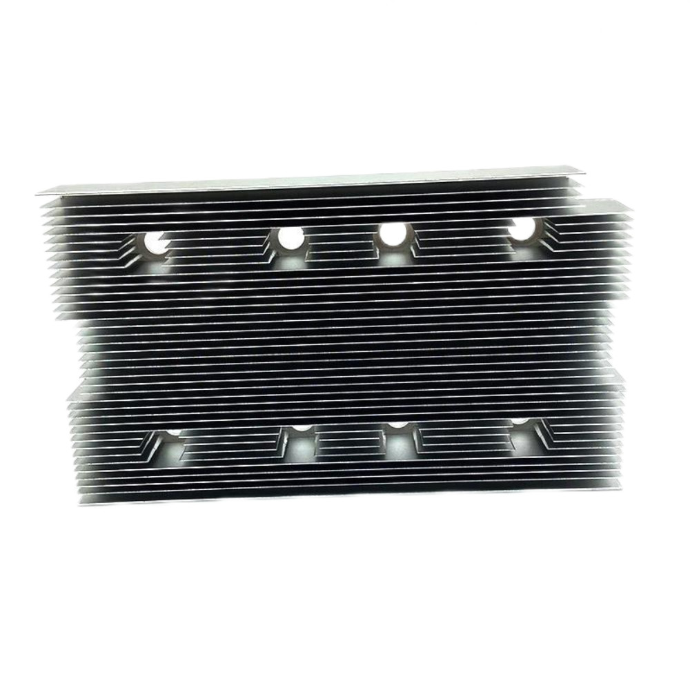 CNC Machined Aluminum Heat Sink Hardware Precision Metal Parts For Composite Processing