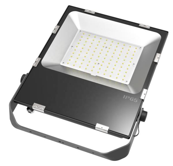 150w Outdoor LED Floodlight Ip65 Square Flat Reflector Slim LED Garden Flood