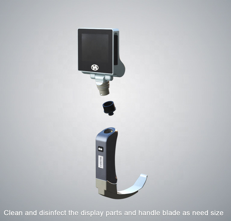 Video Bronchoscopes Laryngoscope 2 Million Pixels rotate front to back: 135 º, left to right: 275 º