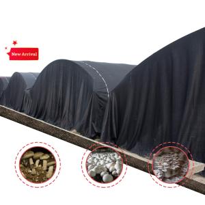 Baolida Double Layer Single Span Shade Net Greenhouse Blackout Mushroom