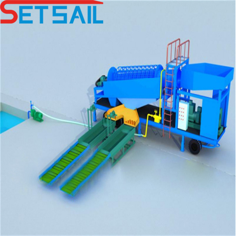 Selecting Gold and Diamond Mining Machinery From The Land