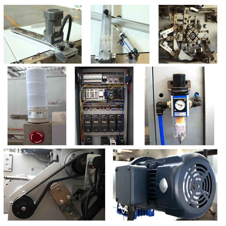 80-130mm Width Motor Core Components Automatic High Speed Biscuit Aluminum Foil Wrapper