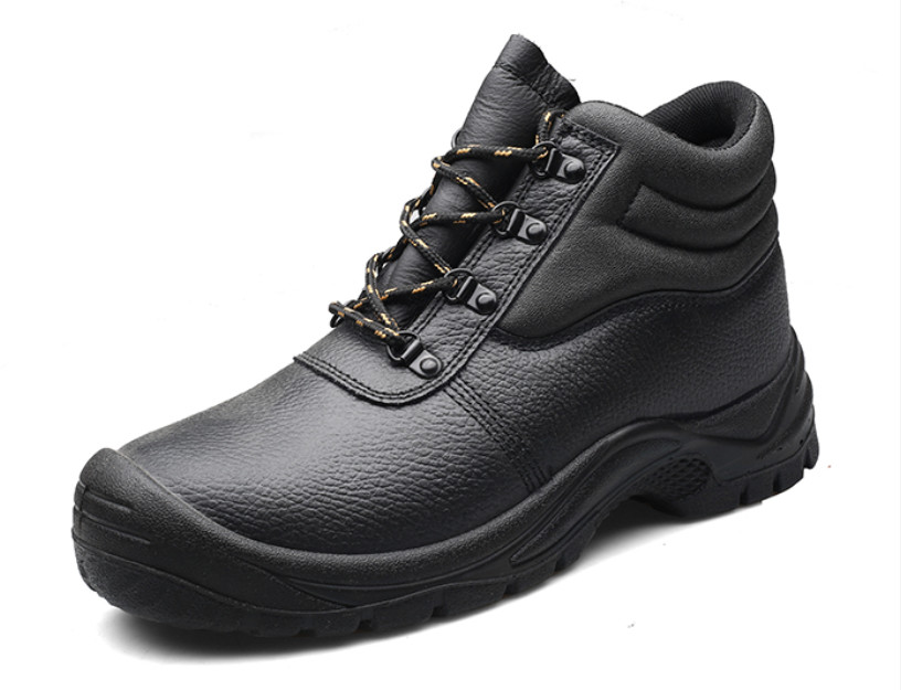 European Standard Genuine Leather Waterproof Heat Resistant Safety Work Shoes Safety Shoes
