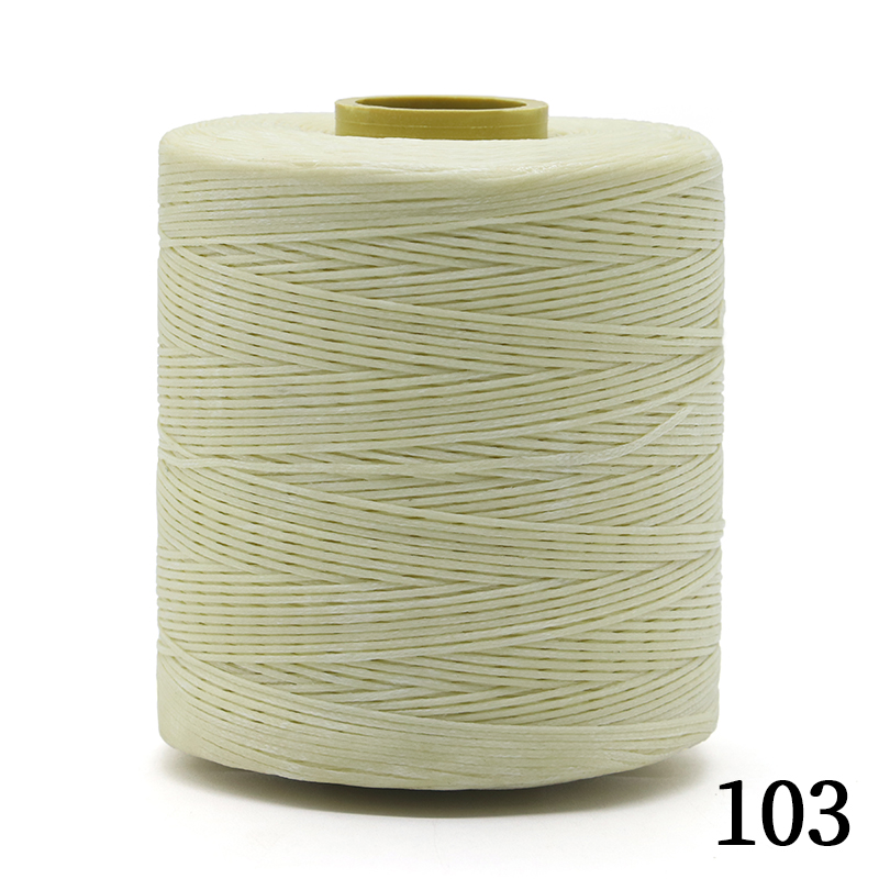 1.0mm Hand-sewn Leather Thread MERCERIZED for Shoes 100% Polyester Waxed Sewing Thread