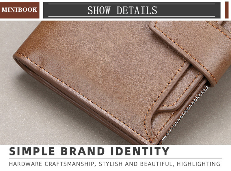 Acceptable OEM ODM Minibook Card Clip for Custom Logo and Short Card Holder Purse