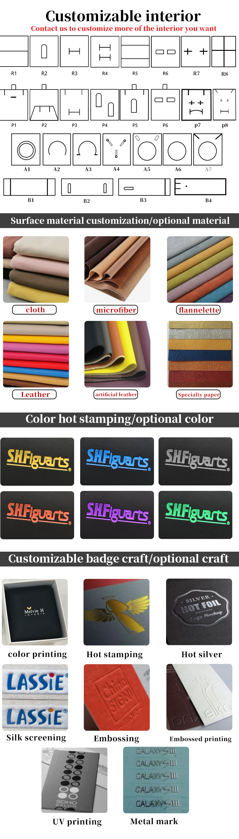 Multipurpose Solid Wood Oval Jewelry Display Plate For Ring Ear Studs Exhibition