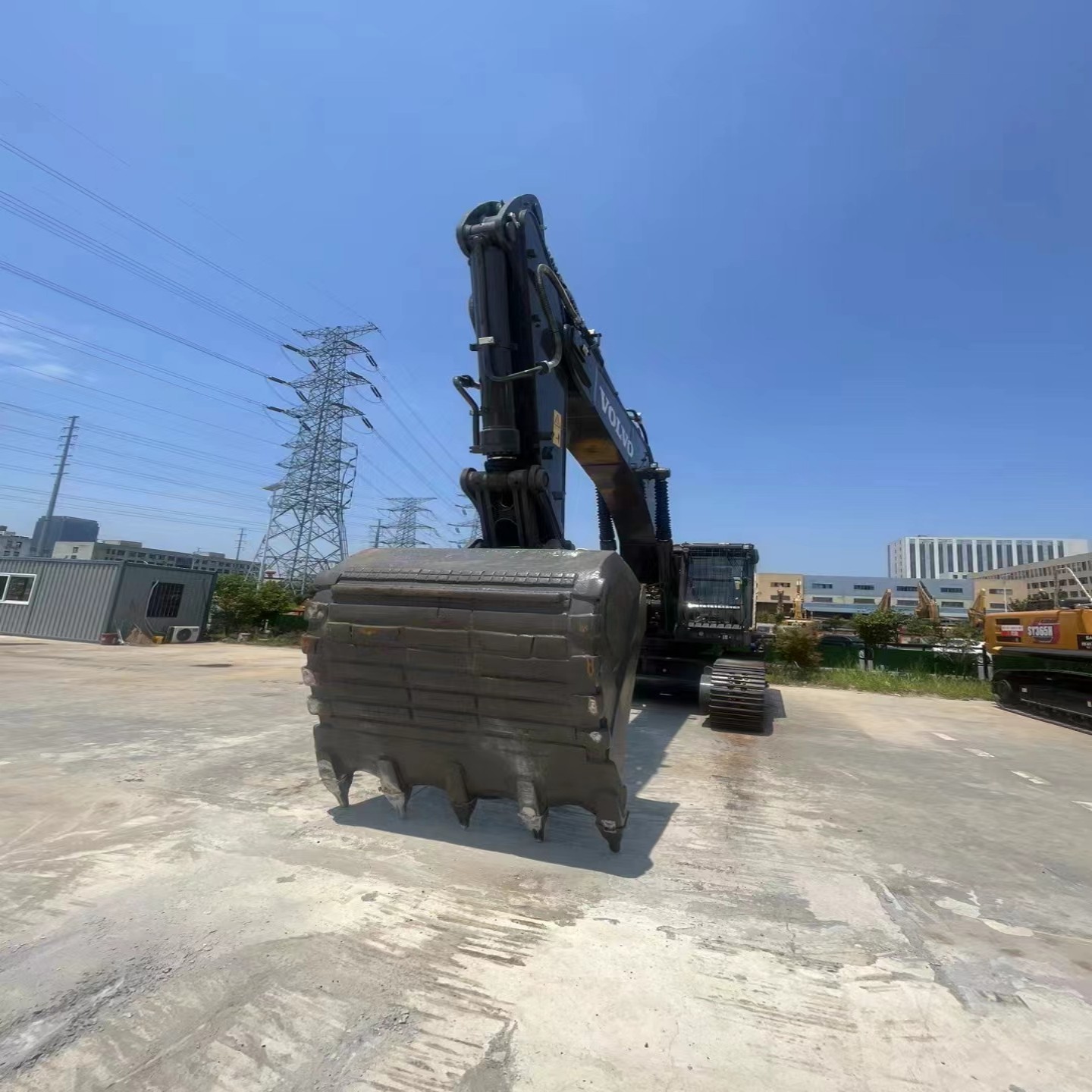 Secondhand Excavator Original VOLVO EC480D Used Hydraulic 48ton Crawler Digger
