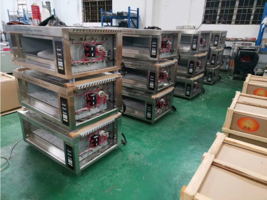 Bread Shop CE CB 6.6KW 2 Trays Double Deck Bakery Oven