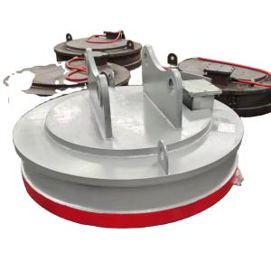 Custom Excavator Circular Electromagnet Chuck For Metal And Lifting Scrap