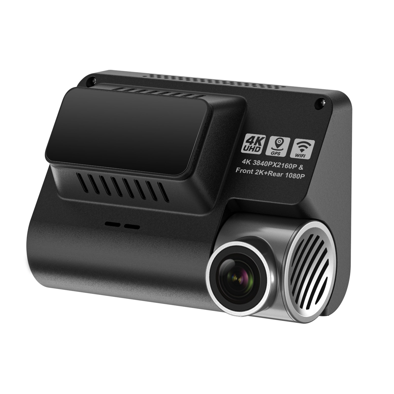 2K UHD Car Dash Cam GPS WiFi Car Camera Recorder 24H Parking Monitor