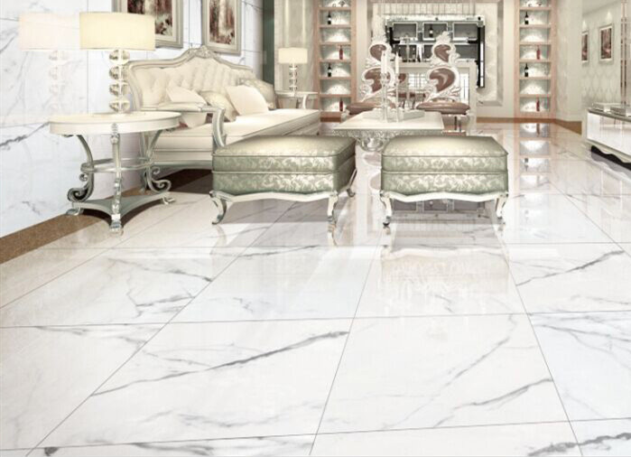 Hotel Faux Marble Look Porcelain Tile 60x120 Cm Size 9 Different Texture