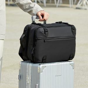 180 Degree Full Open Multi Function Men Business Backpack 35L