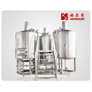 Energy Saving 5 Bbl Brewing System , Automated Beer Brewing System