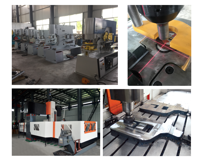 Hydraulic Machine Electric Iron Sheet Plate Worker Cutting Combined Steel Hole Punching And Shearing Ironworker Machine
