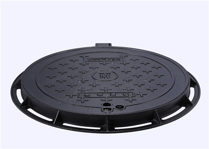 Professional Cast Iron Manhole Cover , Heavy Duty Rectangular Sewer Cover