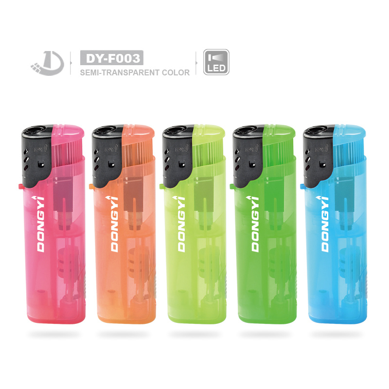 Stable Ignition Solid Color Windproof Lighter with Promotional Price