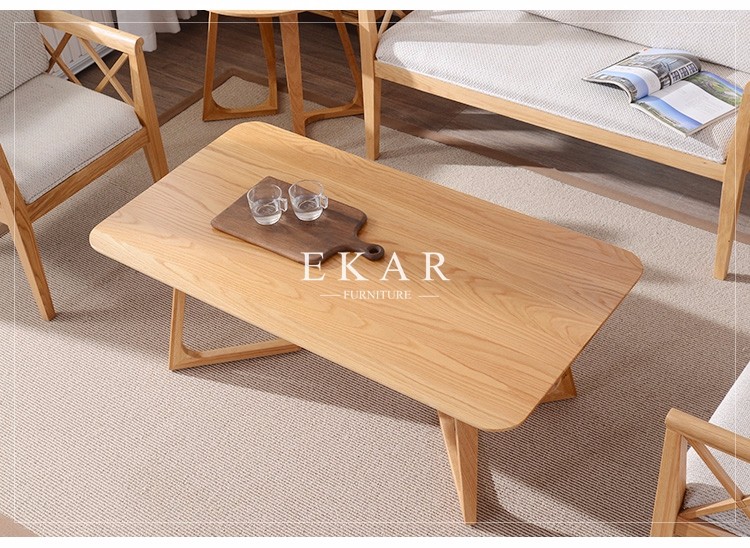 Coffee Table Square Wooden Chrome China Supplier Italian Design