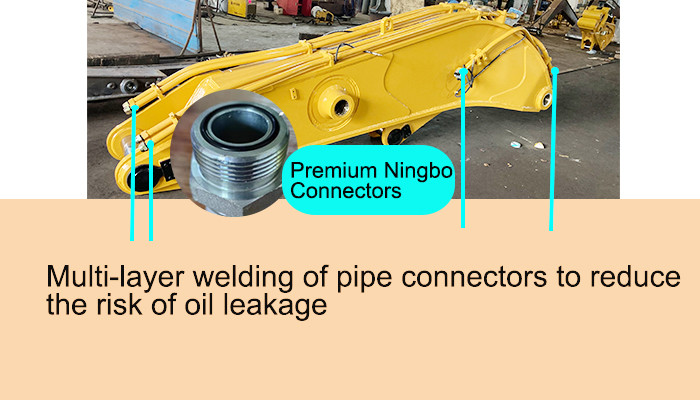 Excavator Tunnel Arm Oil Cylinder Enlarged Cylinder for cat hitachi komatsu