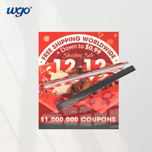 No Magnet Needed Stick 100Times Sign Display Holder Self Adhesive A4