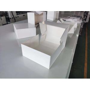 Cardboard Paper 200g-650g 6 Corners Folder Gluer Machine for 4 Corner Box