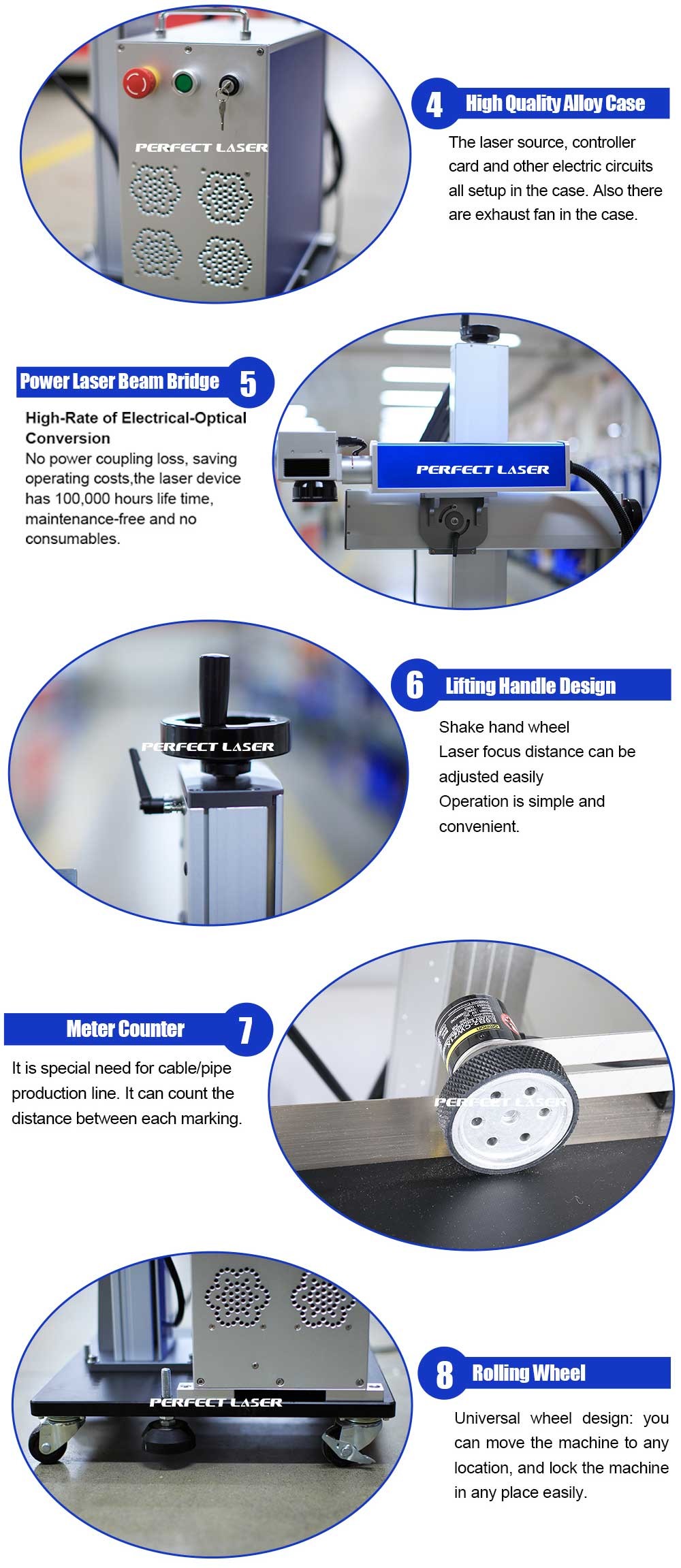 20 Watt Stainless Steel Laser Marking Machine , Laser Etching Metal Marking Machine