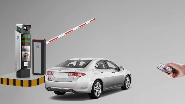 Fence Arm Smart Barrier Gate 2.4S-6S Commercial Parking Lot Gate