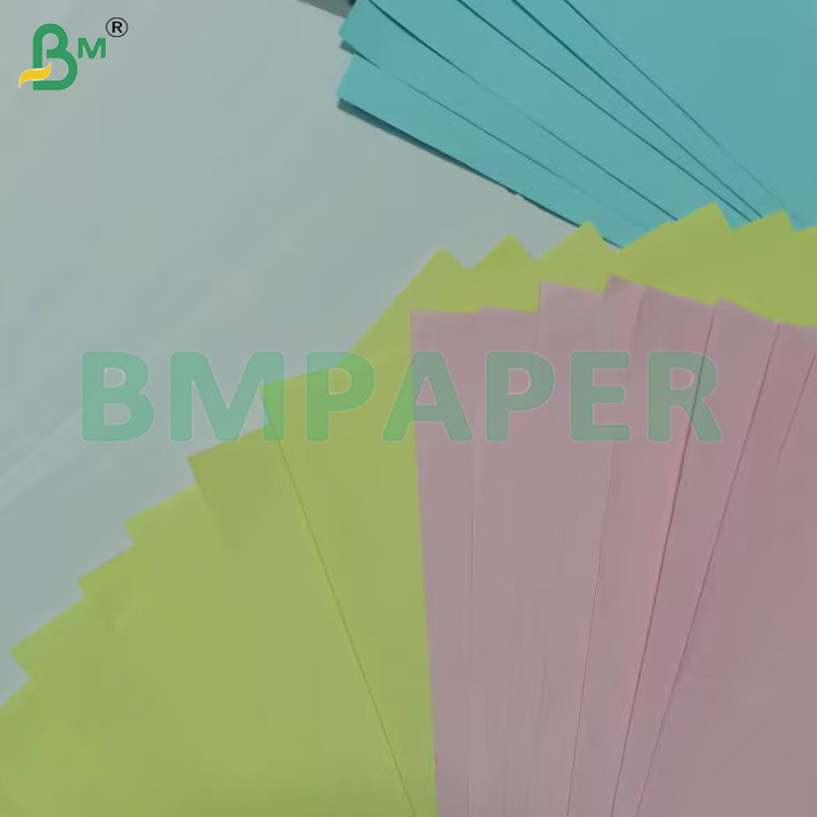 21lb 3ply Blue Carbonless Copy Paper NCR Paper For Computer Printing 