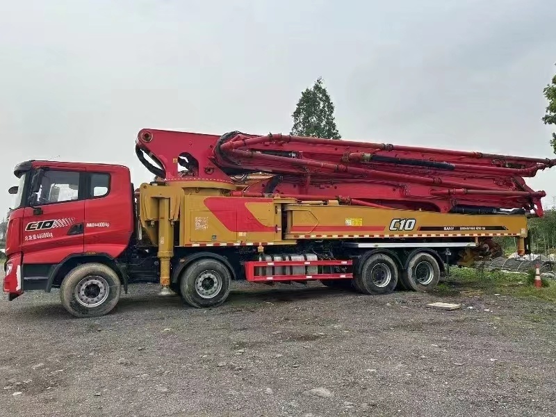 Good Origional Condition 95% Near New Pump 2020 Sy 62m Concrete Pump Batching Plant Used Heavy Equipments
