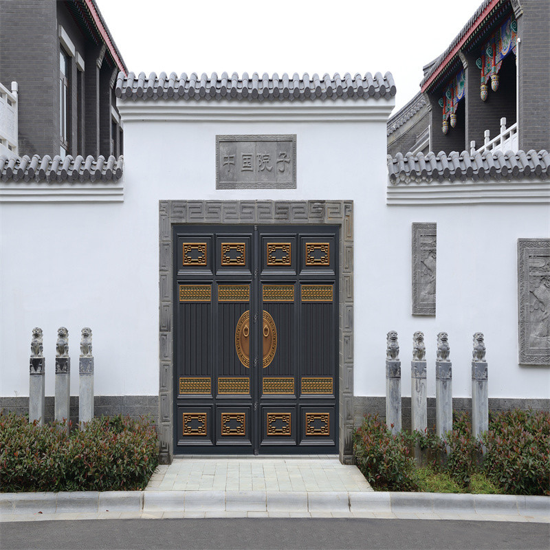Compound Wall 6063 Aluminium Garden Gate Driveway Custom Laser Cut