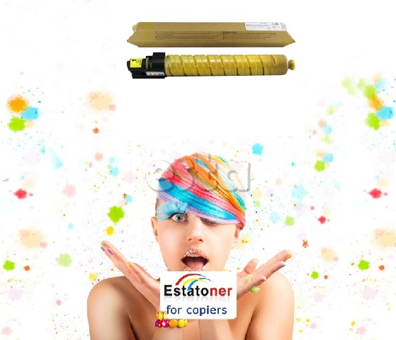 RICOH PRINT CARTRIDGE YELLOW FOR MP3000E MPC2500 C . M . Y . K