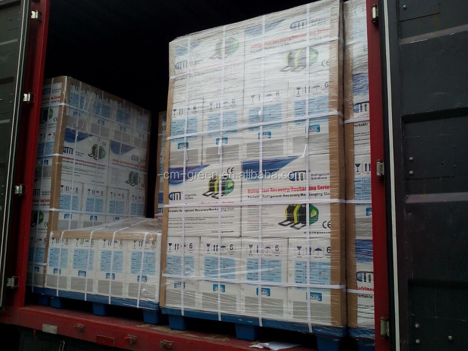 Automatic R134a Refrigerant Filling Device Air Conditioning Charging Equipment PLC R134a R32