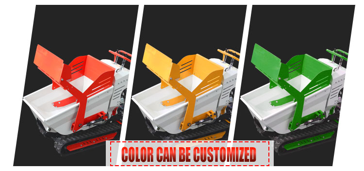 CE Certified Construction Site Dumper Truck with Customized Crawler and OEM Service