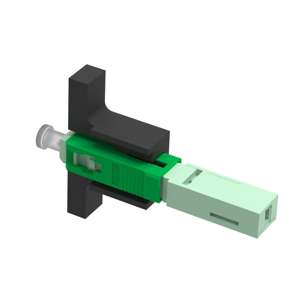 Simplex SC APC Fiber Optic Fast Connector 5 Used for Wired LAN Network Field Assembly