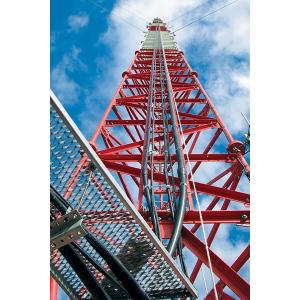 3 Leg Triangle Free Standing Lattice Steel Tower Galvanized