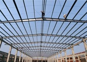  Steel Structure Prefabricated Warehouse Buildings , Ecuador Steel Frame Fabrication Manufactures