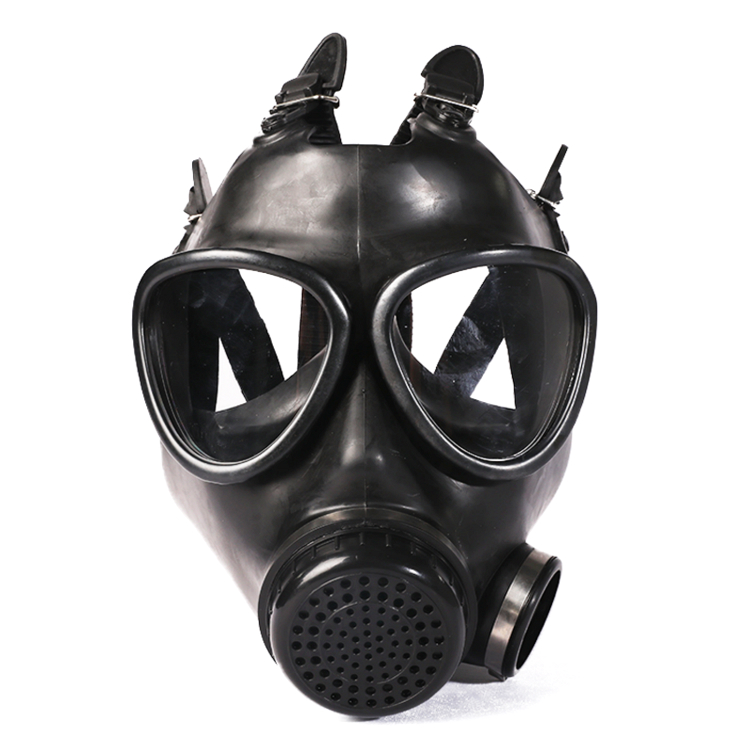 Puda gas mask Gas mask, with double filter box model 410
