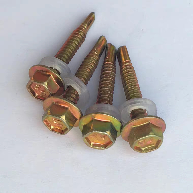 Hexagon Head Screws Drill Tail Wire for Industry Standard DIN ANSI