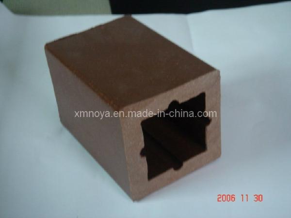 90*90-A Waterproof Outdoor Wood Plastic Composite Fence Pillar for Your Decking