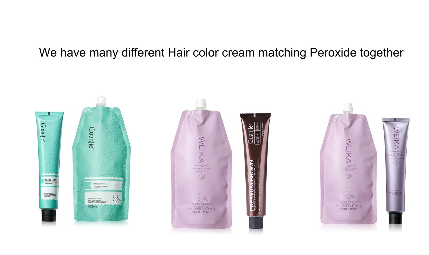 Lighten Developer Cream for Hair Dye Color Acceptable OEM/ODM Individualization